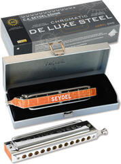 Mundharmonika Seydel Chromatic De Luxe Steel Mundharmonika - 2