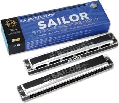 Diatonic harmonica Seydel Sailor Steel - 3