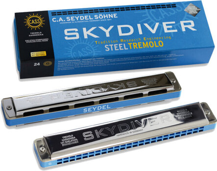 Диатонична устна хармоника Seydel Skydiver - 2