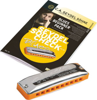 Diatonic harmonica Seydel Soundcheck Vol. 1 Blues Beginner Pack - 3