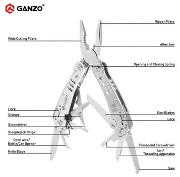 Mулти инструменти Ganzo Multi-Tool G301H - 6