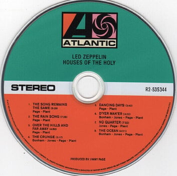 Hudební CD Led Zeppelin - Houses Of The Holy (CD) - 2