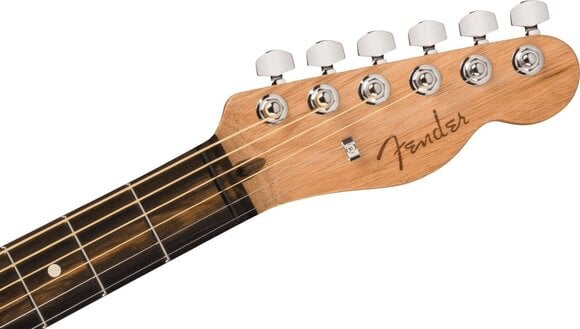 Elektroakusztikus gitár Fender American Acoustasonic Telecaster All-Mahogany Natural - 4