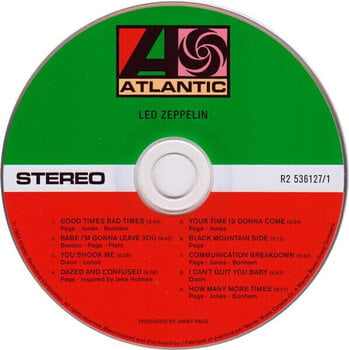 Muziek CD Led Zeppelin - I (Deluxe Edition) (Remastered) (2 CD) - 2