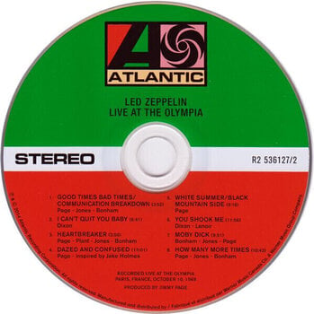 Muziek CD Led Zeppelin - I (Deluxe Edition) (Remastered) (2 CD) - 3