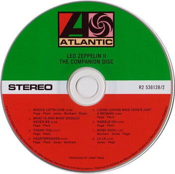 Hudební CD Led Zeppelin - II (Deluxe Edition) (Remastered) (2 CD) - 3