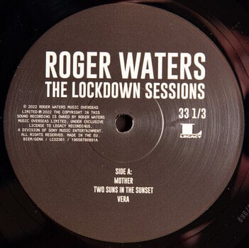 Vinyl Record Roger Waters - The Lockdown Sessions (LP) - 2