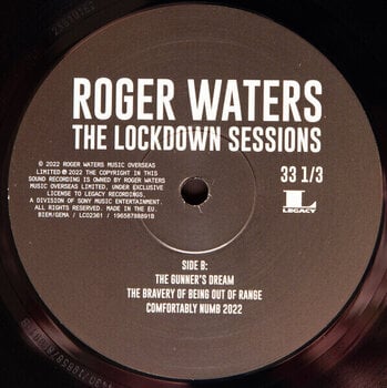 Δίσκος LP Roger Waters - The Lockdown Sessions (LP) - 3