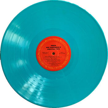 Vinyl Record Simon & Garfunkel - Greatest Hits (Turquoise Coloured) (LP) - 4