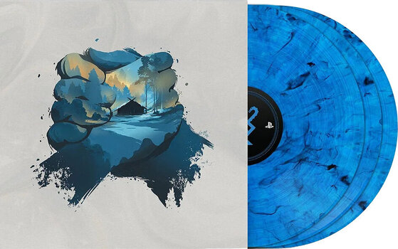 Disco de vinilo Bear McCreary - God of War - Ragnarök (Blue & Black Marbled) (3 LP) - 2