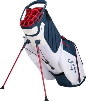 Golf Bag Callaway Fairway 14 Navy Houndstooth/White/Red Golf Bag - 2