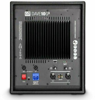 Portable PA System LD Systems Dave 10 G3 Portable PA System - 6