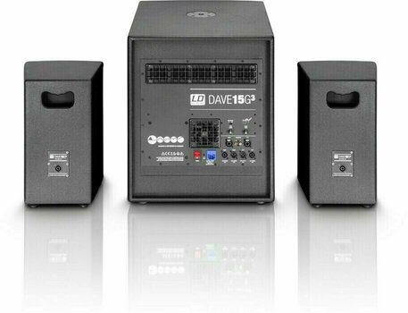 Prenosný ozvučovací PA systém LD Systems Dave 15 G3 Prenosný ozvučovací PA systém - 11