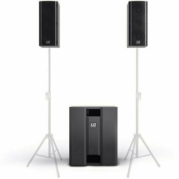 Portable PA System LD Systems Dave 8 Roadie Portable PA System - 5