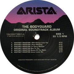 LP deska Whitney Houston - The Bodyguard (Red Coloured) (Original Soundtrack) (Reissue) (LP) - 2