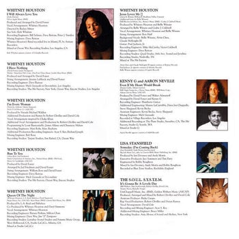 Vinylplade Whitney Houston - The Bodyguard (Red Coloured) (Original Soundtrack) (Reissue) (LP) - 6