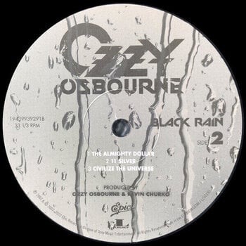 LP Ozzy Osbourne - Black Rain (Reissue) (2 LP) - 3