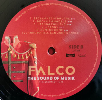 LP Falco - The Sound Of Musik (The Greatest Hits) (2 LP) - 3