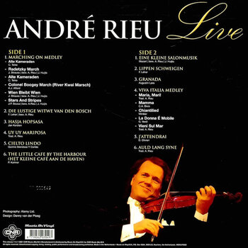Disc de vinil André Rieu - Live (Limited Edition) (Blue Coloured) (LP) - 3