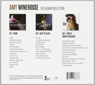 Music CD Amy Winehouse - The Album Collection (3 CD) - 2