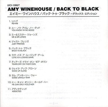 Hudební CD Amy Winehouse - Back To Black (Deluxe Edition) (2 CD) - 5