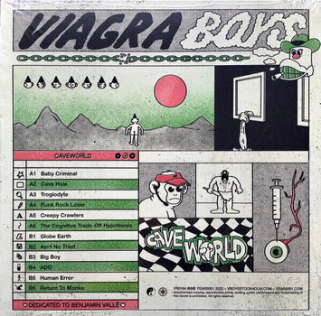 Disco de vinilo Viagra Boys - Cave World (LP) Disco de vinilo - 4