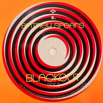 Vinyl Record Britney Spears - Blackout (Orange Coloured) (LP) - 3