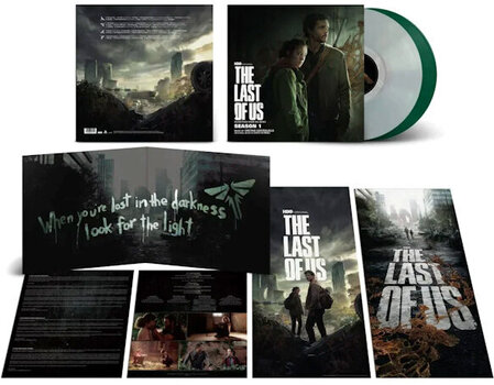Vinylplade Santaolalla & Fleming - The Last of Us: Season 1 (Green & Clear Coloured) (2 LP) - 3