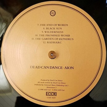 LP Dead Can Dance - Aion (Reissue) (LP) - 4