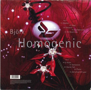 Δίσκος LP Björk - Homogenic (LP) - 4