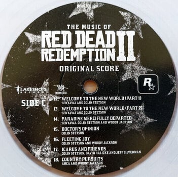Disque vinyle Woody Jackson - The Music Of Red Dead Redemption II (Clear Coloured) (2 LP) - 7