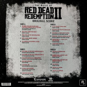Δίσκος LP Woody Jackson - The Music Of Red Dead Redemption II (Clear Coloured) (2 LP) - 9