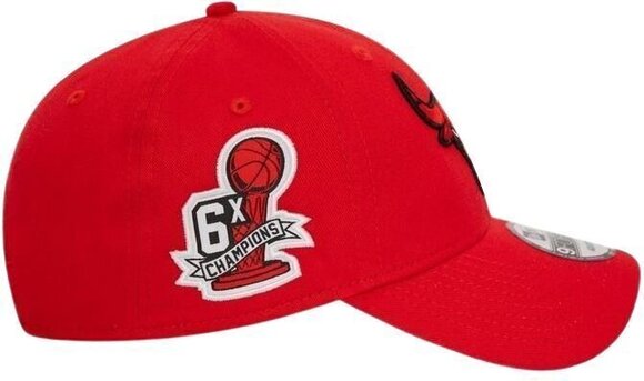 Casquette Chicago Bulls 9Forty NBA Side Patch Red UNI Casquette - 6