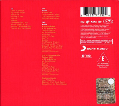 CD de música Depeche Mode - A Broken Frame (2 CD) - 4
