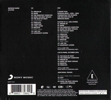 CD musique Depeche Mode - Exciter (2 CD) - 4
