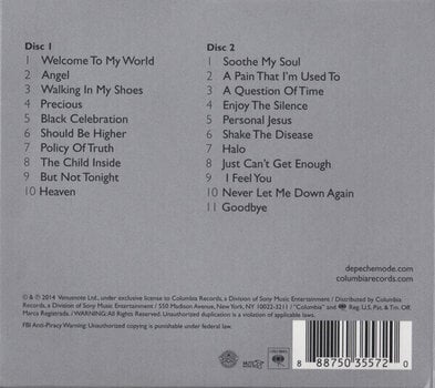 Glasbene CD Depeche Mode - Live In Berlin Soundtrack (2 CD) - 4