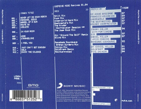 Music CD Depeche Mode - Remixes 81>04 (CD) - 3