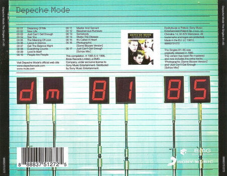 Musik-CD Depeche Mode - Singles 81-85 (CD) - 3