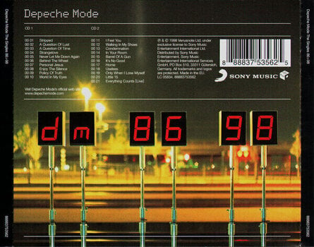 Hudební CD Depeche Mode - Singles 86-98 (2 CD) - 4