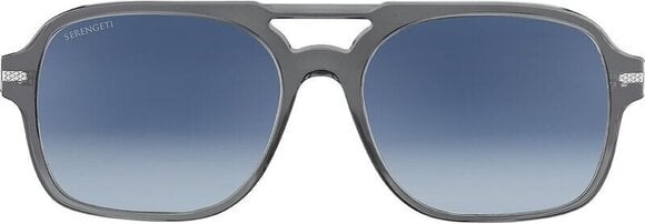 Életmód szemüveg Serengeti Marco Shiny Transparent Stormy Grey/Mineral Polarized Blue Gradient L Életmód szemüveg - 2