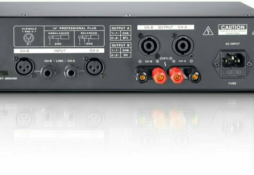 Amplificador de potencia de salida LD Systems DJ 800 Amplificador de potencia de salida - 3