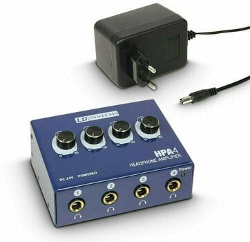 Amplificador para auscultadores LD Systems HPA 4 Amplificador para auscultadores - 3