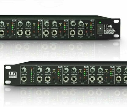 Amplificatore Cuffie LD Systems HPA 6 Amplificatore Cuffie - 4