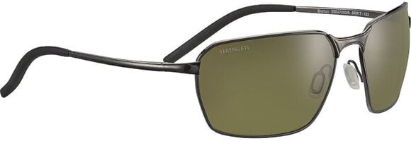 Lifestyle Glasses Serengeti Shelton Shiny Dark Gunmetal/Mineral Polarized 555nm M Lifestyle Glasses - 3