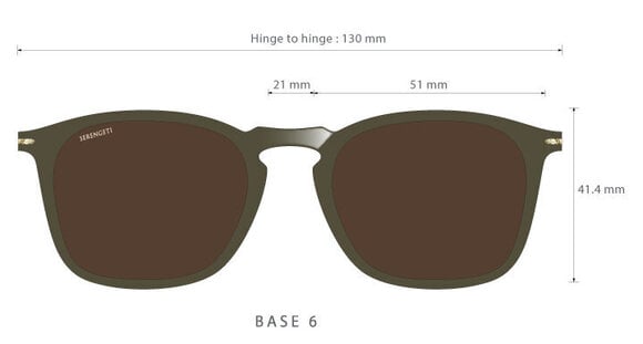 Lifestyle cлънчеви очила Serengeti Delio Shiny Crystal/Mineral Polarized 555Nm Lifestyle cлънчеви очила - 5