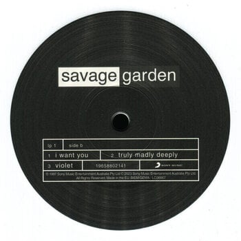 Schallplatte Savage Garden - Savage Garden (White Coloured) (Reissue) (2 LP) - 3