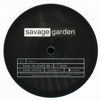Грамофонна плоча Savage Garden - Savage Garden (White Coloured) (Reissue) (2 LP) - 5