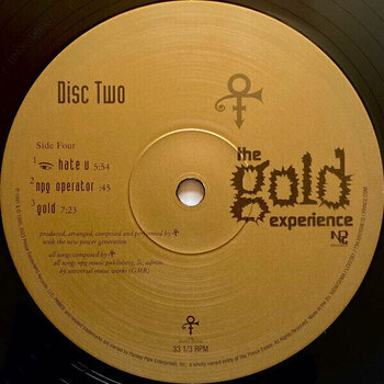 Vinyl Record Prince - The Gold Experience (Reissue) (2 LP) - 5