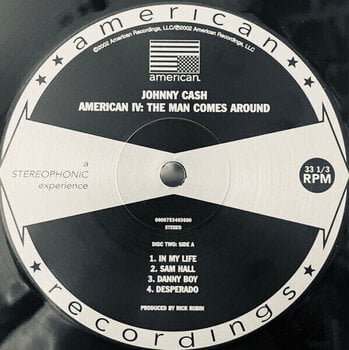 LP Johnny Cash - American IV: The Man Comes Around (Reissue) (2 LP) - 6