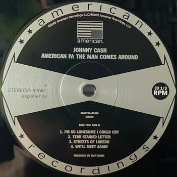 Vinyl Record Johnny Cash - American IV: The Man Comes Around (Reissue) (2 LP) - 7